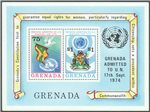 Grenada Scott 627 Mint S/S (A14-10)